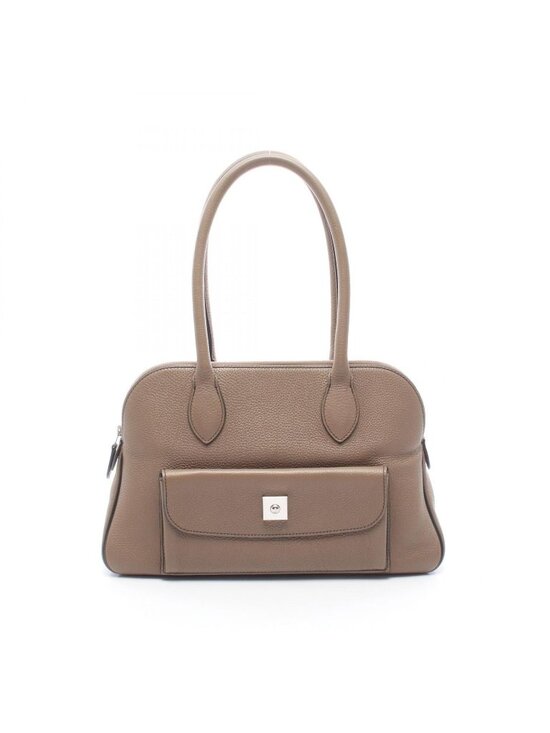 Hermes Handbags - ★SOLD★ Hermes Shoulder Bag Karabas 35 Etoupe Leather